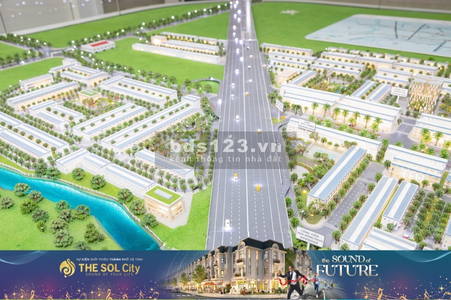 The Sol City tọa lạc ở vị trí siêu đắc địa trung tâm giá F0 chủ đầu tư, sổ chính chủ
