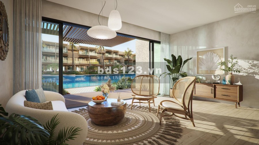 Bán shopvilla mặt biển, 2 mặt tiền 108 m2, sở hữu lâu dài tại Phan Thiết - Thanh Long Bay
