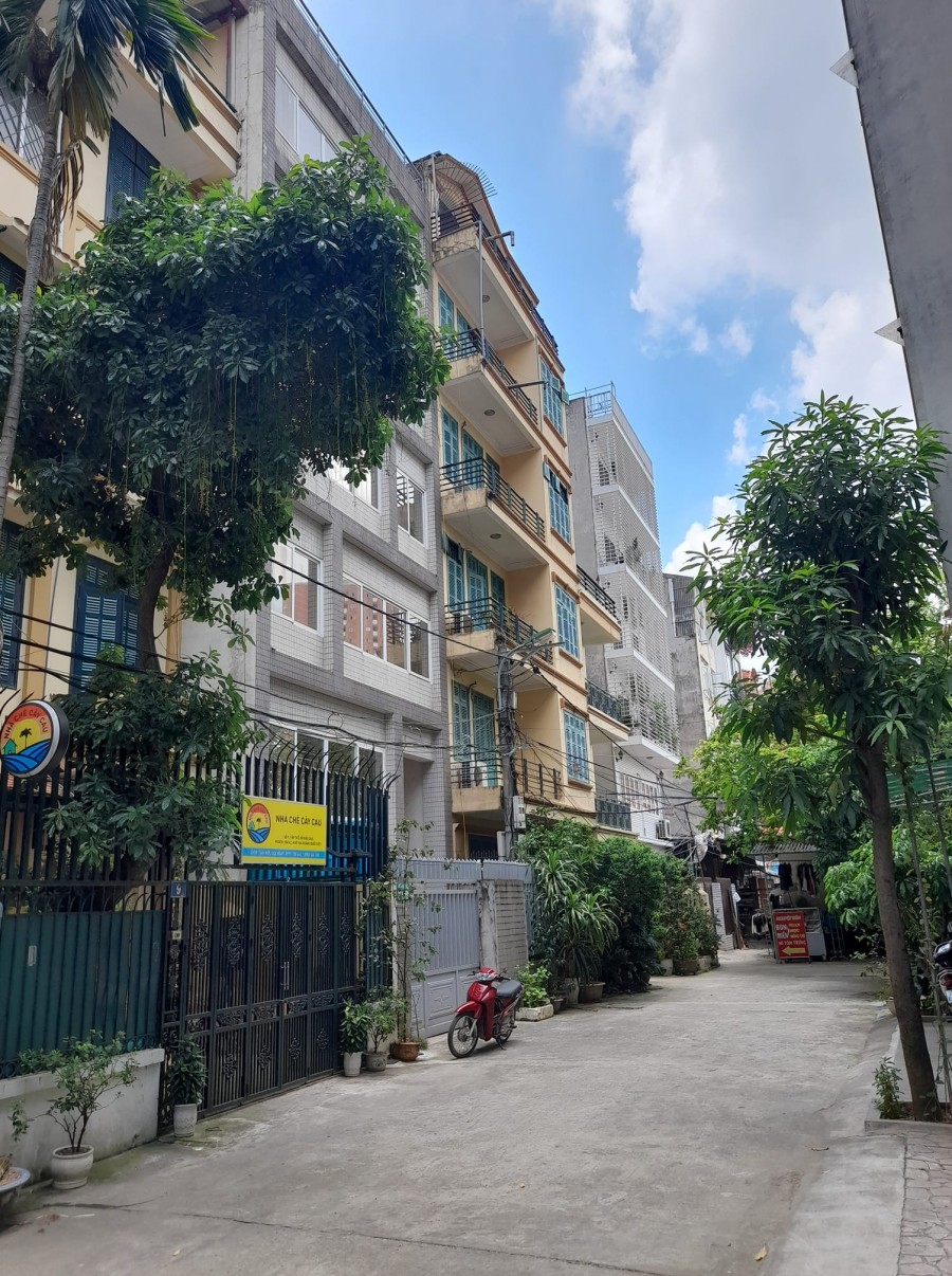 Liên hệ 0939.28.6833 Siêu phẩm 7 tầng ở Hoàng Quốc Việt, An sinh cực đỉnh