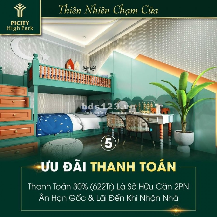 Cơ hội Vàng khi đầu tư mùa dịch, nhận ngay ưu đãi khủng, cc PiCity High Park