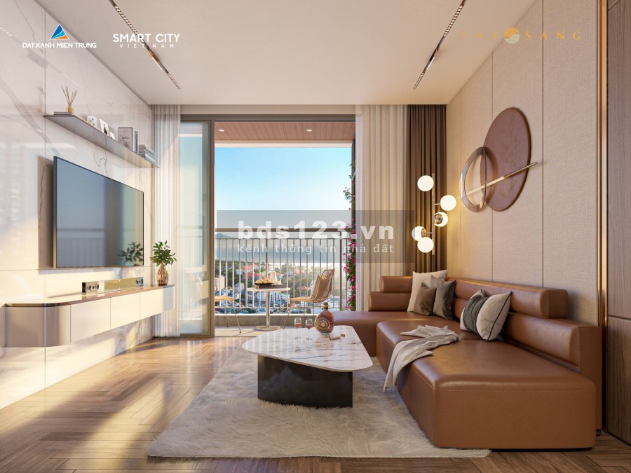 Sở hữu vĩnh viễn căn hộ cao cấp 2 pn view trực diện biển Mỹ Khê, The Sang Residence