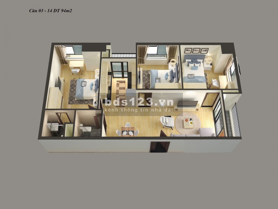 Đừng mua Housinco Nguyễn Xiển nếu chưa xem căn góc view thành phố Đóng 850 về ở ngay đầu năm sau