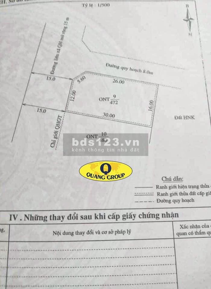 Bán gấp lô đất cực đẹp giá đầu tư tại Vĩnh Linh, liên hệ 0974358357, giá bao tốt