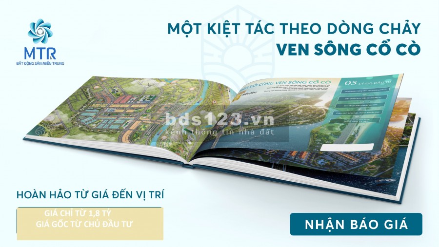 Khu Đô Thị Trung Tâm Hành Chính khu Điện Âm đầu tiên ven sông Cổ Cò cách biển 800m