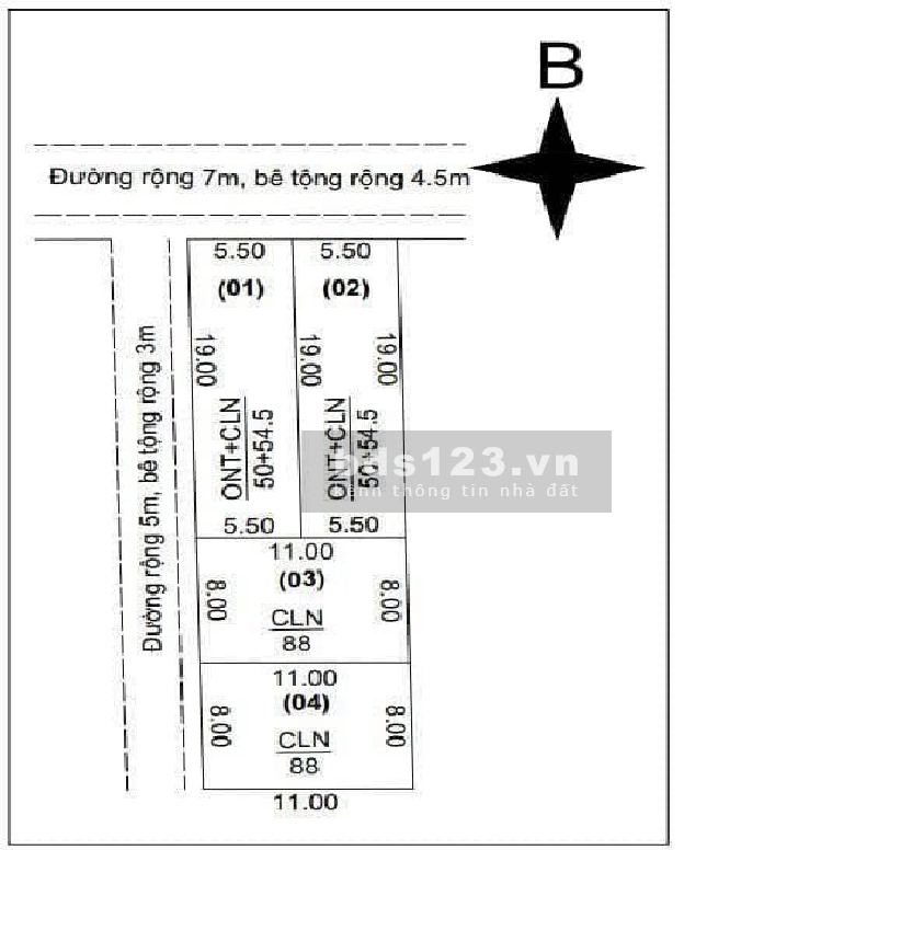 Bán nhanh lô góc Đại Hiệp 2 mặt tiền diện tích lớn 385m2, đường quy hoạch 7m, thông 2 đầu