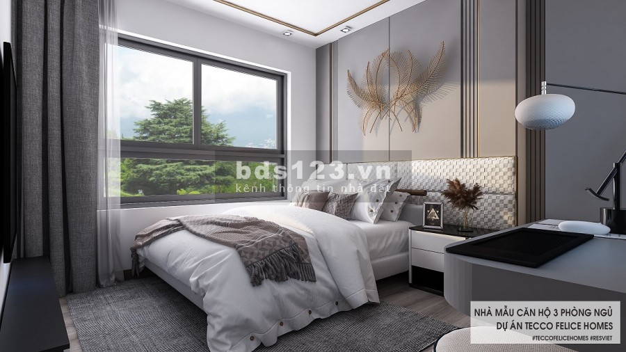Mở bán đợt 1 căn hộ Tecco Felice Homes giá 1,1 tỷ/căn, cách Sài Gòn 15 phút, tiện ích đủ