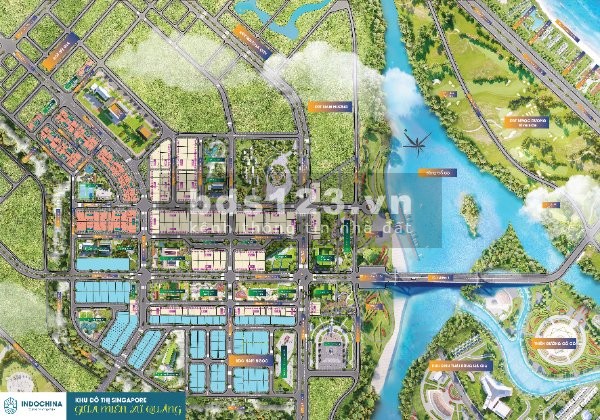 Khu đô thị Điện Âm đầu tiên cận sông kề biển Nam Đà Nẵng chiết khấu cao 8% cơ hội sinh lời 30%/năm
