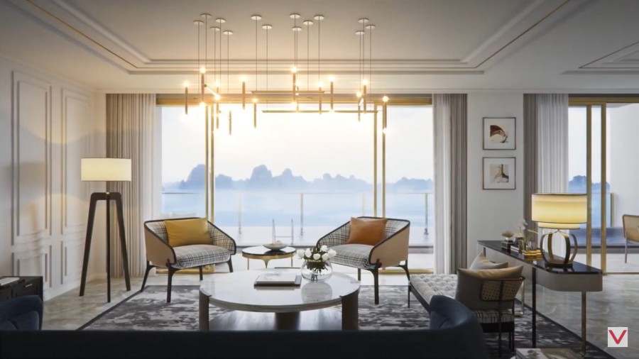 Bán biệt thự mặt biển sở hữu lâu dài bàn giao đầy đủ nội thất, BIM Group, tiện ích đủ