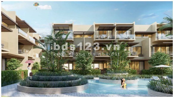 Bán shopvilla mặt biển, 2 mặt tiền 108 m2, sở hữu lâu dài tại Phan Thiết - Thanh Long Bay