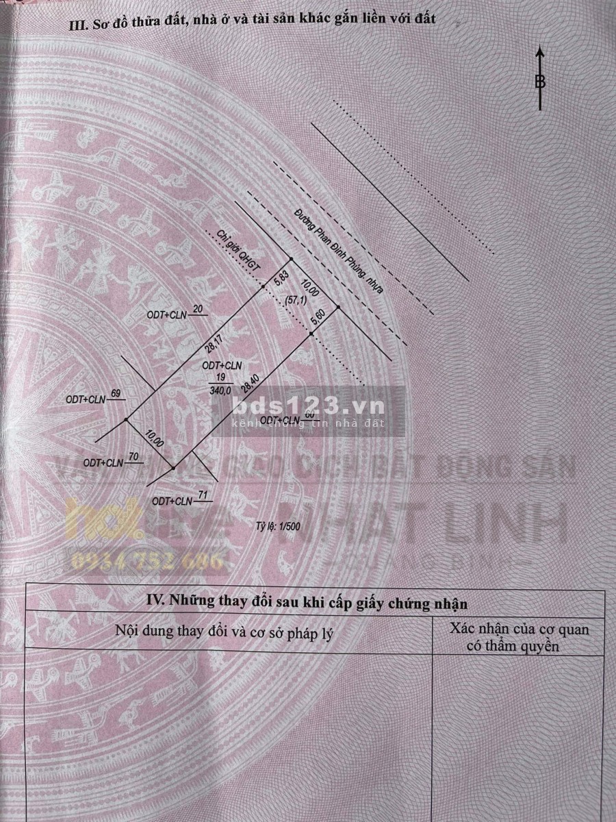 Bán đất mặt tiền Phan Đình Phùng - Bắc Lý, 340m2, đối diện cổng Khu công nghiệp