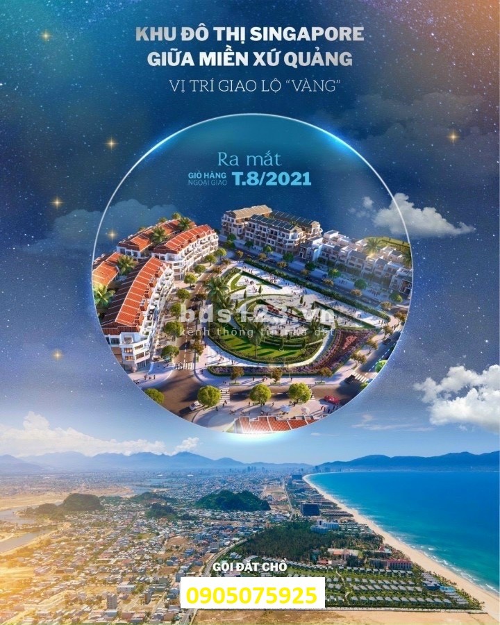 Giỏ Hàng Indochina Mới nhất, ngay lõi trung tâm, ven sông Cổ Cò, gần biển, pháp lí đủ