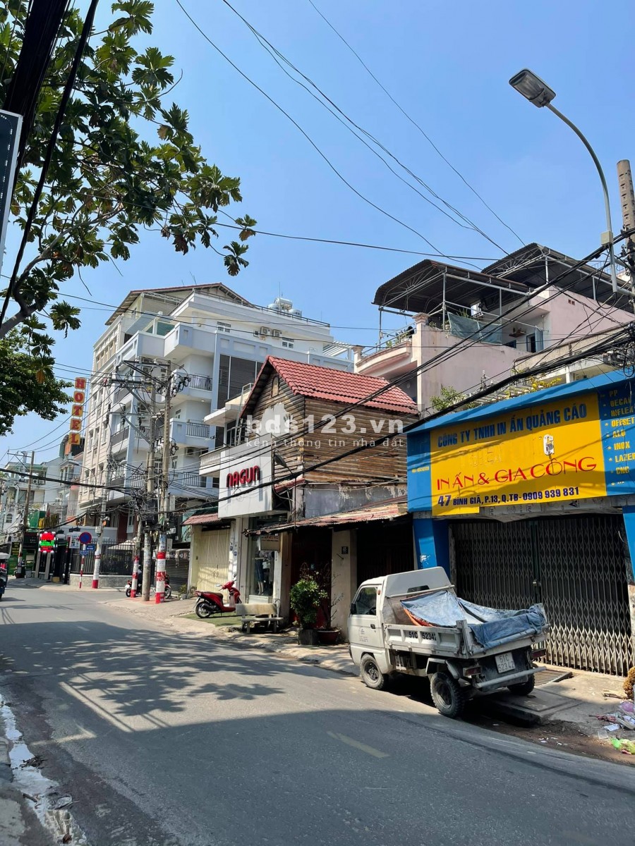 Mặt tiền kinh doanh sầm uất bật nhất, Đường Bình Giã, Tân Bình, 95m2, 15.9 tỷ