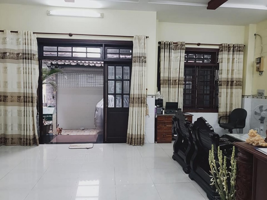 Bán biệt thự đẳng cấp toàn gỗ căm Xe dt 145m2, 4 tầng, giá 12.5 tyỷ, An Nhơn, Gò Vấp