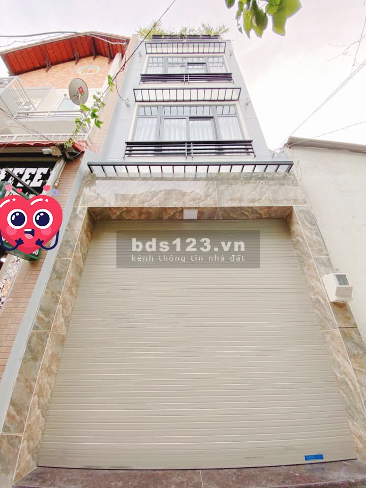 Nhà hẻm xe hơi Đinh Bộ Lĩnh, Bình Thạnh, 4 tầng btct mới hoàn toàn, vào ở ngay, giá chỉ 7 tỷ