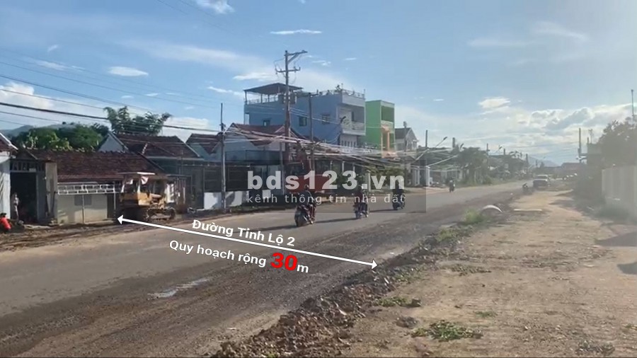 Bán Gấp 280m2 Đất Diên Khánh Diên Lạc. Mặt tiền 10m Tỉnh Lộ 2 (rộng 30m). Cực Hiếm
