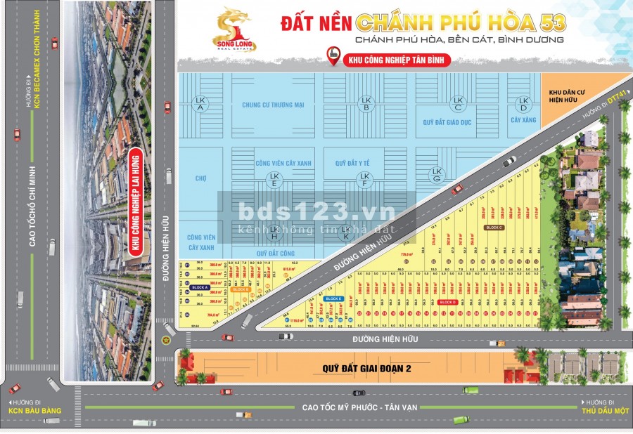 Chuẩn bị khai trương giai đoạn 2 dự án Chánh Phú Hoà 53, dân đã hiện hữu nhịp sống nhộn nhịp