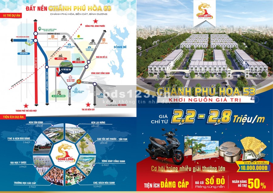 Chuẩn bị khai trương giai đoạn 2 dự án Chánh Phú Hoà 53, dân đã hiện hữu nhịp sống nhộn nhịp