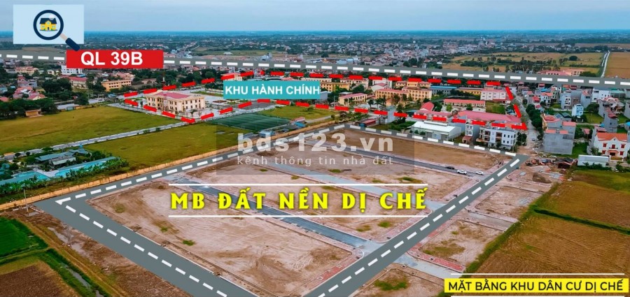 Bán đất nền trung tâm huyện Tiên Lữ - Hưng Yên, đã có sổ đỏ chính chủ