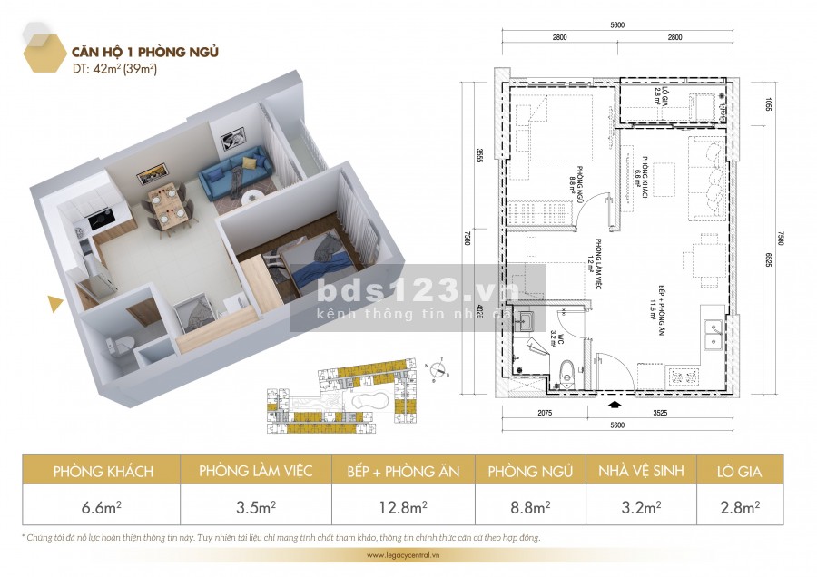 Căn hộ Legacy thành phố Thuận An với tầm giá chỉ hơn 900 triệu, lh 0934403585