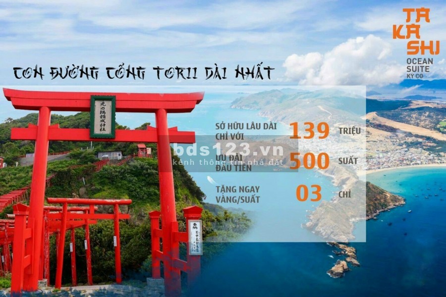 Căn hộ view biển Takashi Ocean Suite mang phong cách Nhật đầu tiên tại Bình Định