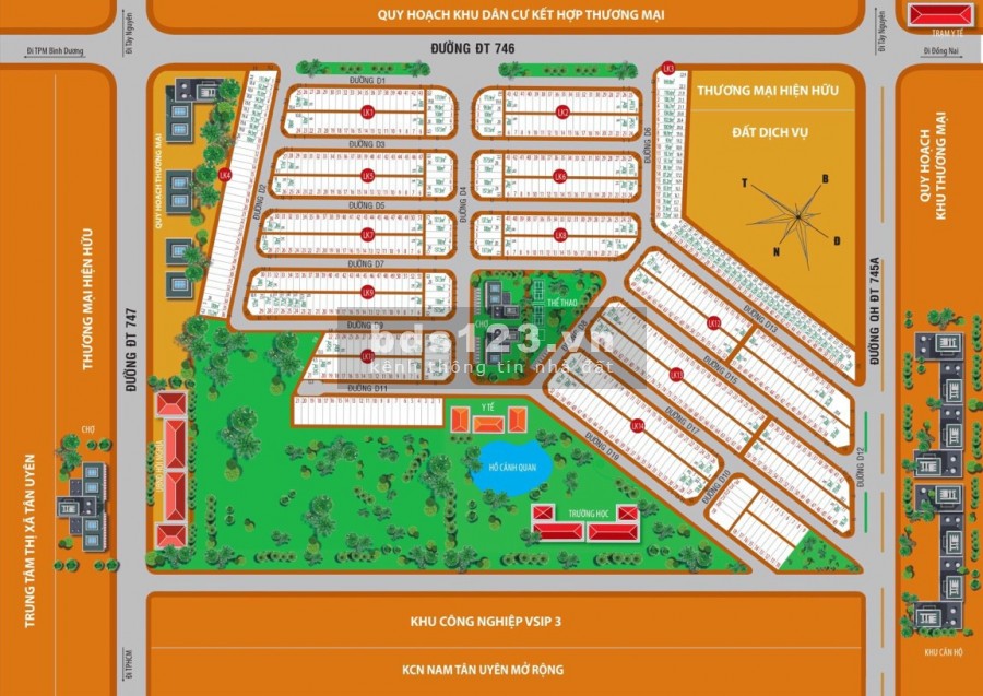 Cần bán gấp lô đất khu nhà ở tân lập sổ hồng riêng mt đường dt 746 lh 0967068799