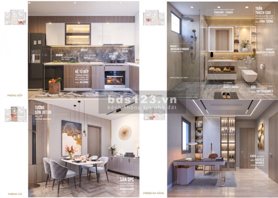 Nhận giá hấp dẫn từ CĐT căn hộ The Sang Residence 2PN, sổ đỏ sở hữu lâu dài