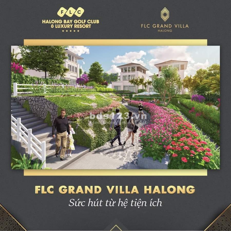 Biệt thự đồi Flc Grand villa Hạ Long sức hút từ hệ tiện ích