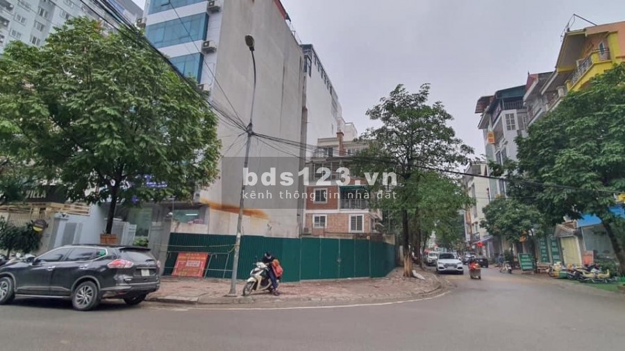 Bán Đất Nguyễn Cơ Thạch lô góc 2 mặt đường lớn vỉa hè dt 157m2 mặt tiền 24m, giá 36 tỷ