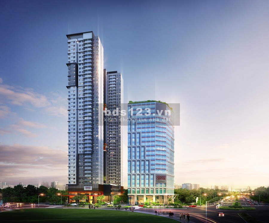 Grand Center Quy Nhơn gồm 42 tầng nằm ở 01 Nguyễn Tất Thành, Quy Nhơn. Giá 1,5 tỷ/căn