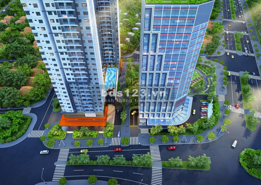 Grand Center Quy Nhơn gồm 42 tầng nằm ở 01 Nguyễn Tất Thành, Quy Nhơn. Giá 1,5 tỷ/căn