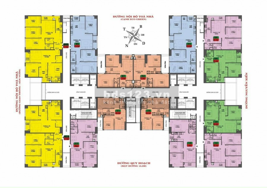 Cần bán căn góc siêu Vip dt 177.6m2, 5pn, dự án Housinco Premium tầng đẹp giá tốt nhất