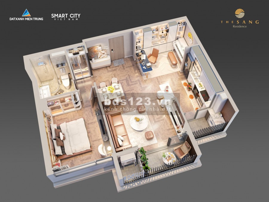 Bán nhà The Sang Residence chiết khấu cao tới 17% nhận quà đến 92 triệu/tháng