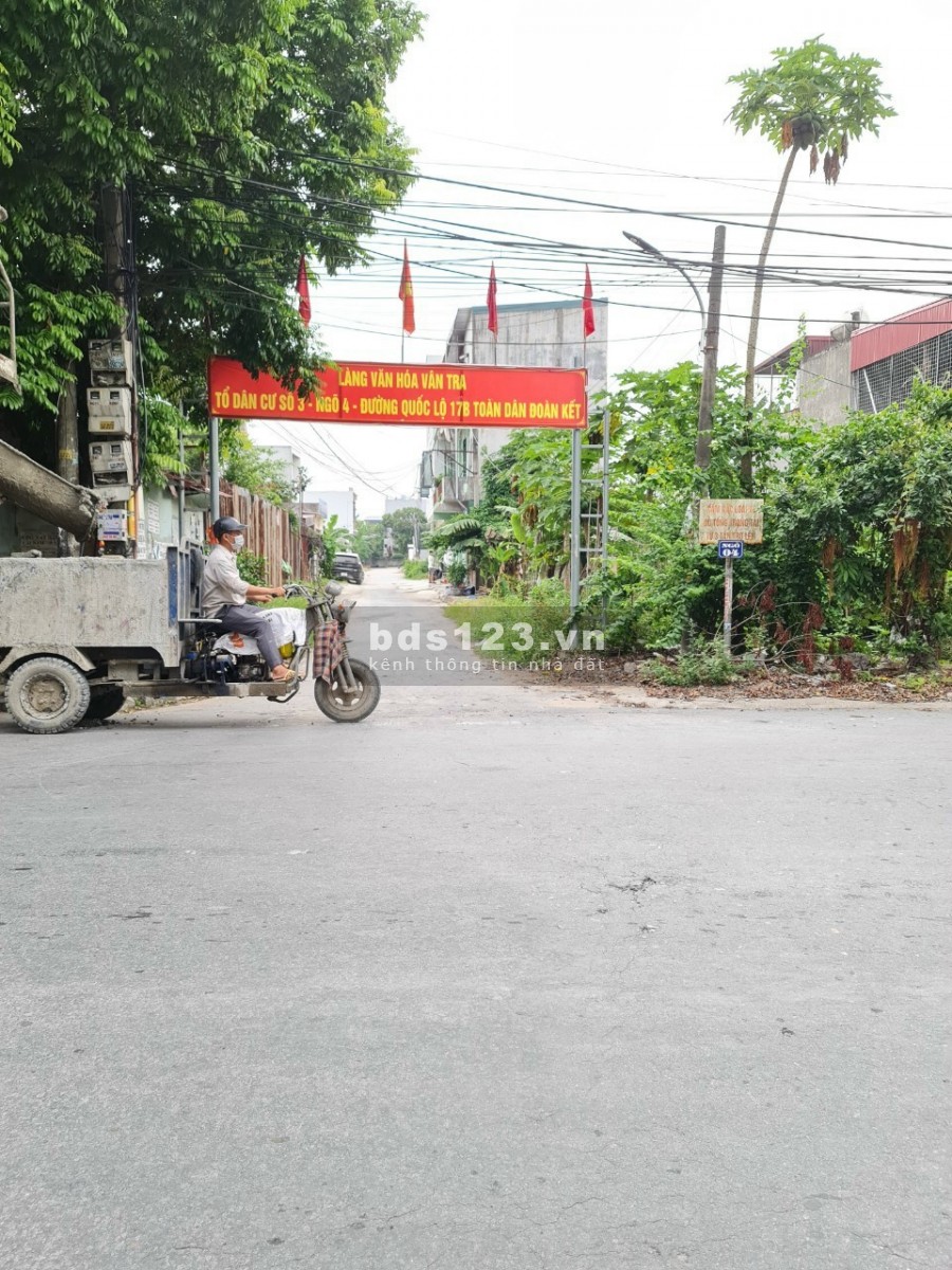 Bán lô đất ngay tuyến 2 đường 208 Vân Tra An Đồng An Dương Hải Phòng, giá thoả thuận