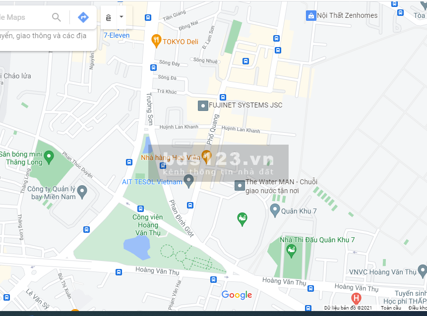 Mặt tiền khu hiếm Phổ Quang Phường 2 Tân Bình gần cao ốc Phú Nhuận