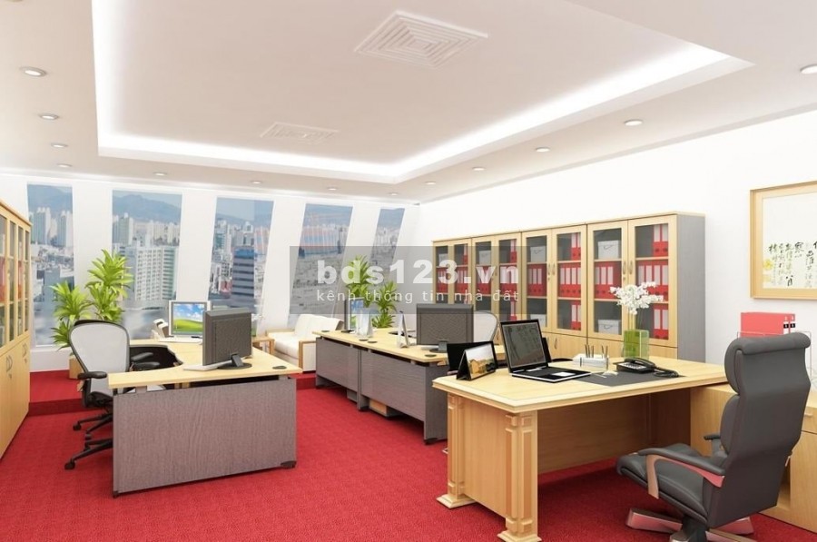 Văn phòng cho thuê không gian đẳng cấp thiết kế hiện đại dt 35m2 giá bán 4tr/th