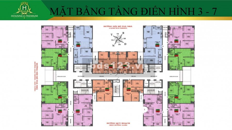 Nhận nhà Quý I/2022-Chính sách và Bảng giá mới nhất cho các căn cuối tại chung cư Housinco Premium