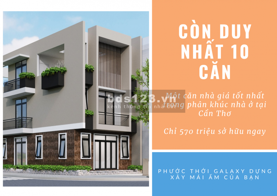 Còn duy nhất 10 căn, nhanh tay lựa chọn cho mình căn nhà ưng ý nhất, lh 0372884060