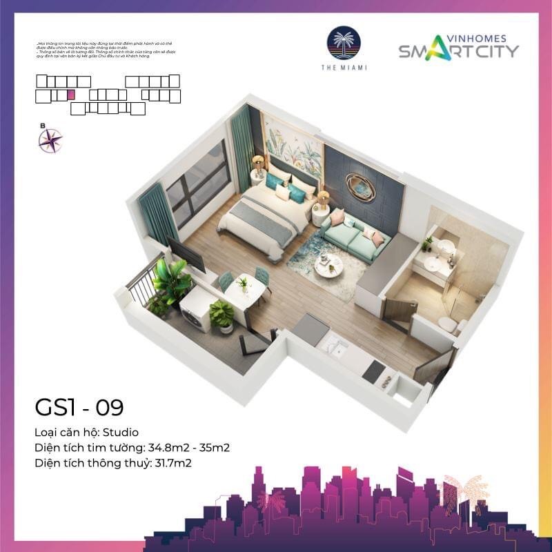 Căn hộ lý tưởng, sở hữu ngay chỉ với 200tr, hỗ trợ vay 80% lãi suất 0% trong 30 tháng