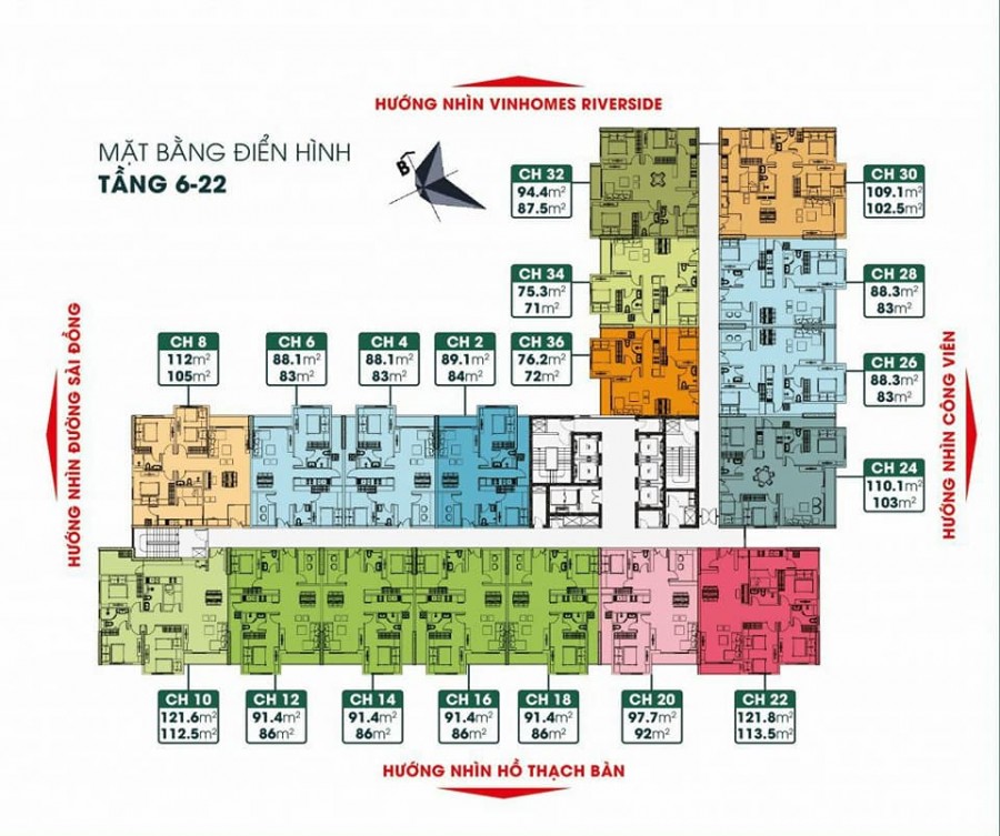 Sổ hồng trao tay nhận ngay căn hộ chung cư TSG Lotus Sài Đồng Long Biên, lhcc