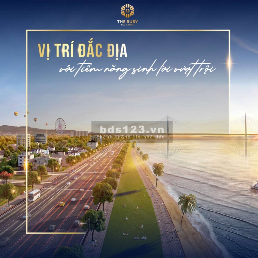 Căn hộ nghỉ dưỡng 4.0 The Ruby Hạ Long view biển giá gốc từ chủ đầu tư, triết khấu 13,5% tặng kèm 7 chỉ vàng SJC 9999