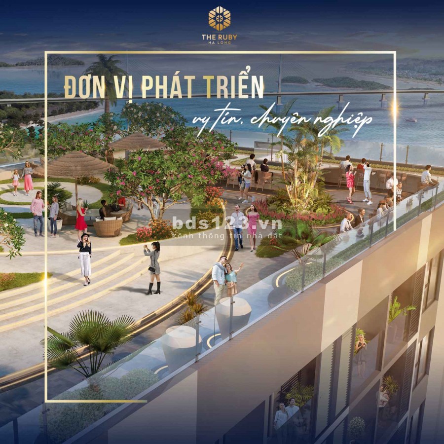 Căn hộ nghỉ dưỡng 4.0 The Ruby Hạ Long view biển giá gốc từ chủ đầu tư, triết khấu 13,5% tặng kèm 7 chỉ vàng SJC 9999