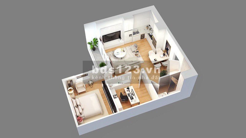 Quỹ căn đợt 1 CC FLC Hausman Đại Mỗ, tặng tiền mặt 100tr, CK 11%, LS 0%, tầng đẹp view bể bơi