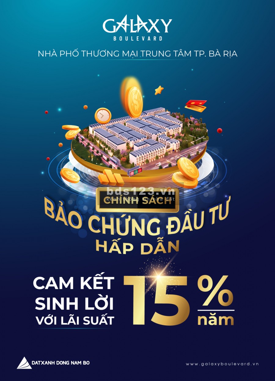 Galaxy Boulevard đầu tư sinh lời, đầy đủ tiện ích, liên hệ 0765188188