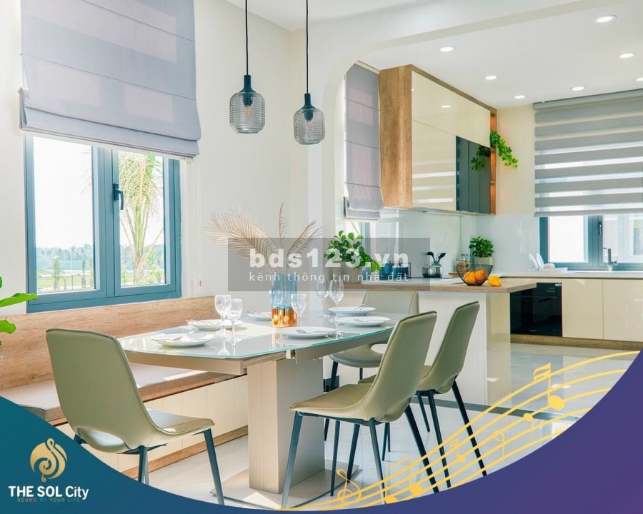 Bán đất nền dự án THE SOL CITY cạnh chợ Hưng Long, Bình Chánh, dễ dàng sỡ hữu chỉ tư 600tr