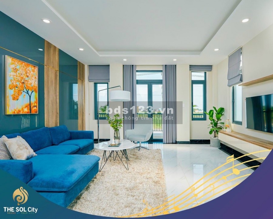 Bán đất nền dự án THE SOL CITY cạnh chợ Hưng Long, Bình Chánh, dễ dàng sỡ hữu chỉ tư 600tr