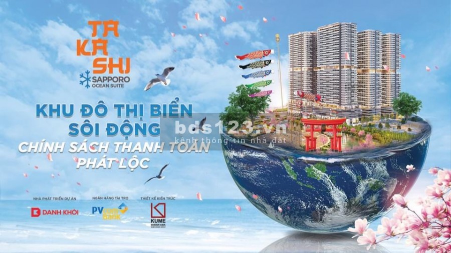Khu Đô Thị Biển Sôi Động - Chính Sách Thanh Toán Phát Lộc, booking ưu tiên 50 triệu/suất