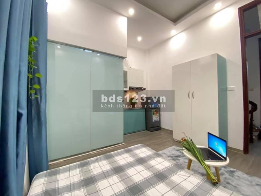 Bán gấp nhà 56m2, 4 tầng 8 phòng khép kín dòng tiền 420 triệu/năm, sổ đỏ phân lô, mặt ngõ