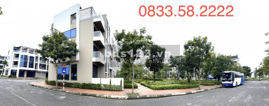 Căn góc shophouse 4 tầng đối diện Samsung Yên Phong, 3 mặt tiền liên hệ 0833582222