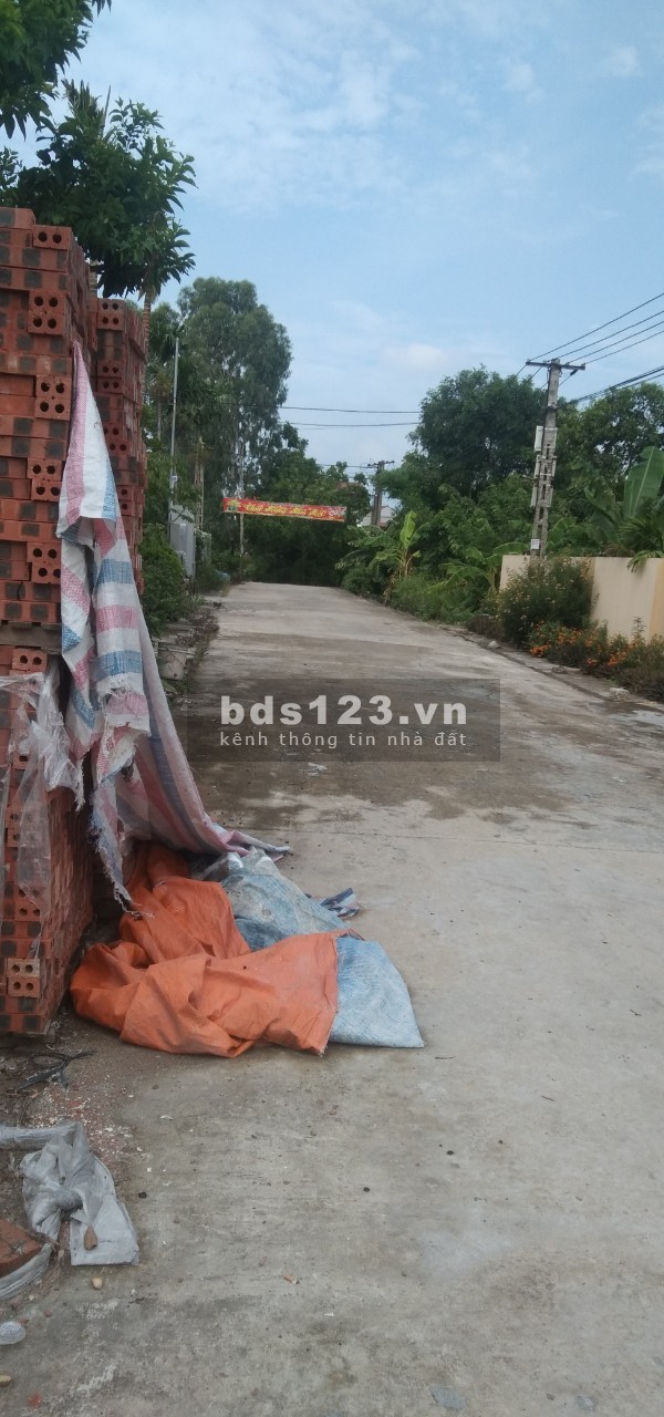 Bán lô đất 2 mặt tiền trục chính Hưng Long, Mỹ Hào, Hưng Yên, liên hệ 0987965965