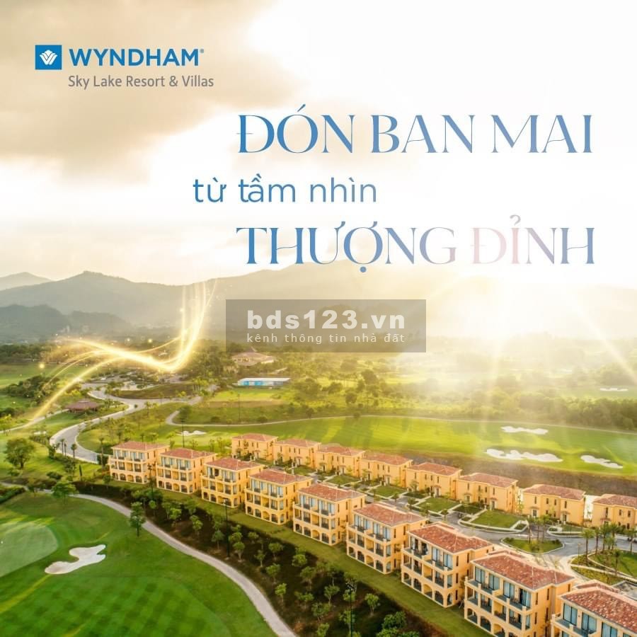 Biệt thự nghỉ dưỡng sinh lời từng ngày Wyndham Sky Lake Resort & Villas Chương Mỹ